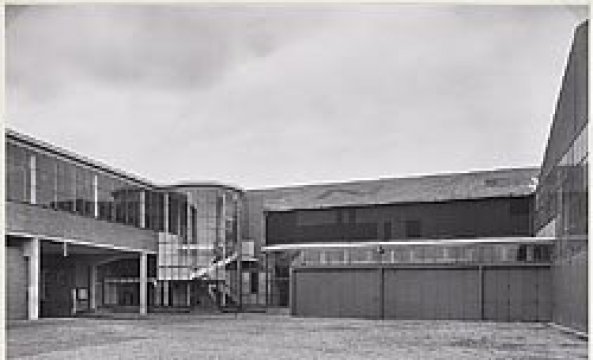 historische foto hoofdkantoor bruynzeel