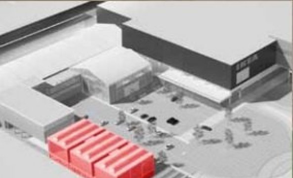 Locatie op het Bruynzeelterein